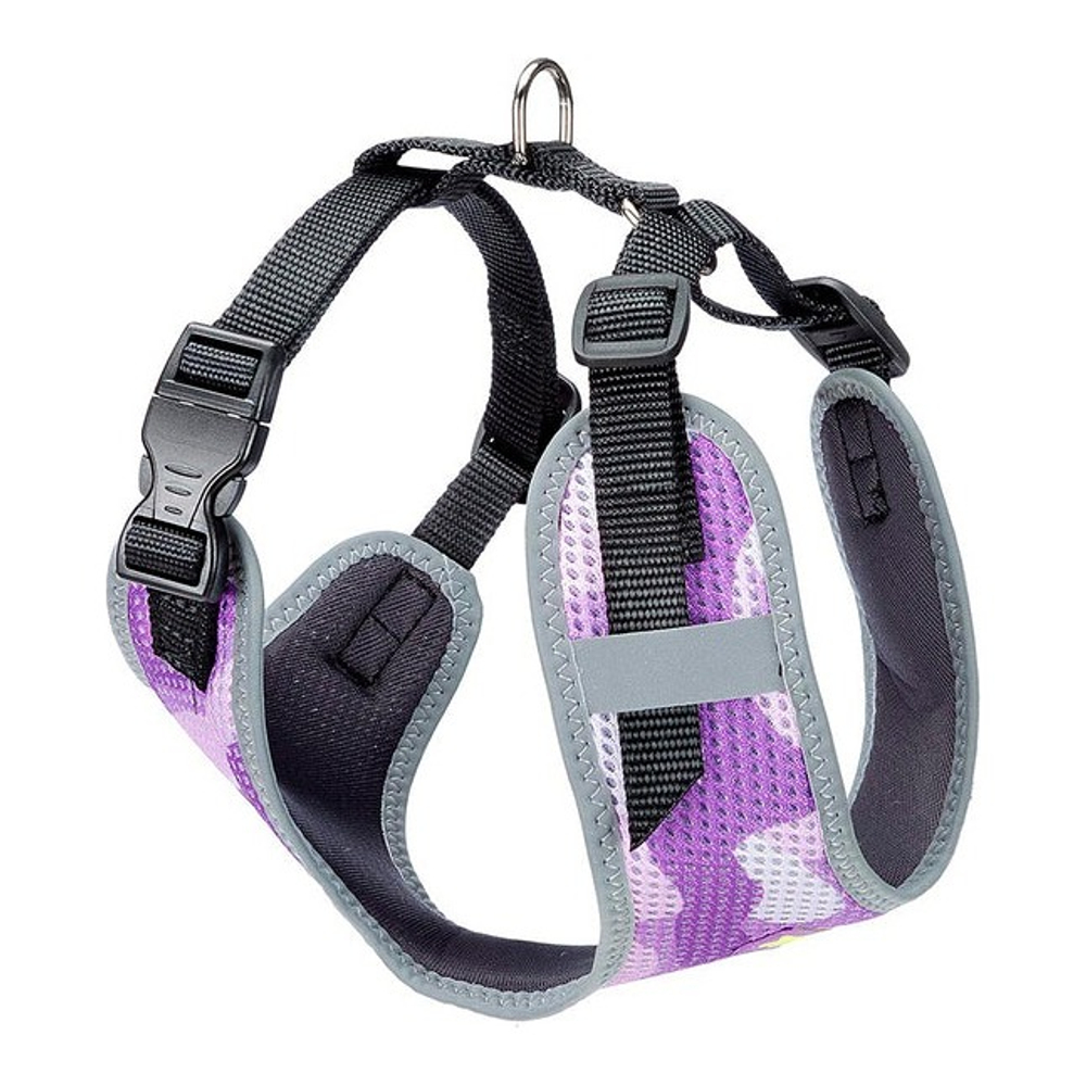 Ferplast Nikita Fashion P M, мягкая шлейка, фиолетовая