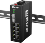 Коммутатор промышленный управляемый EKF TSX-ML2-2GX/SFP-8GTP