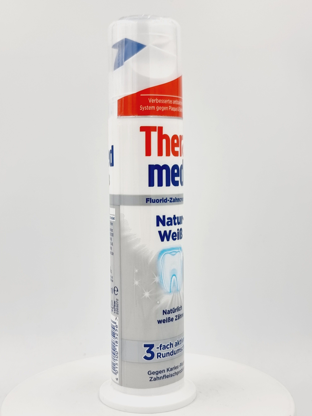 Theramed Зубная паста отбеливающая Natur-WeiB с дозатором, 100 мл (Германия)