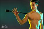 Черный стек 53см Lola Games Party Hard Crop Savage Black 1111-01lola