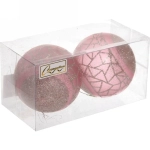 Набор украшений SHINE «Brilliant pattern» 8 см (2 шт.), rose pink