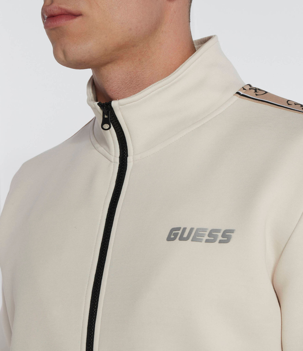 Худи MICKEY FULL ZIP GUESS ACTIVE - кремовый (Z2YQ10 KB3P2)