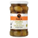 Gaea, Органические зеленые оливки без косточек, 290 г (10,2 унции)