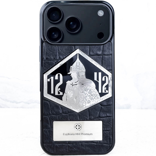 Чехол iPhone Euphoria Александр Невский Croc
