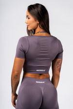 Кроп топ Shaping Crop Top FLOW SEAMLESS 499 Темно-серый