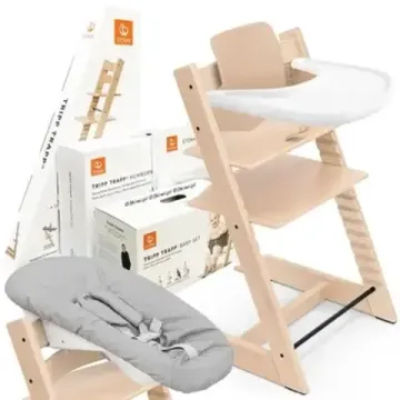 Стульчик для кормления STOKKE Tripp Trapp комплект 4 в 1 (Natural)