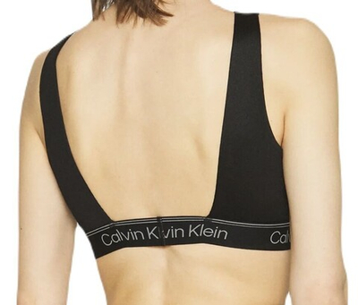 ТОП теннисный Calvin Klein Medium Support Sports Bra - black beauty