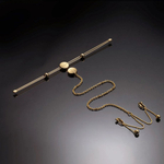 UPKO Зажимы на соски и клитор Double Bar Nipple Clamps and Clitoral Chain Accessories Set