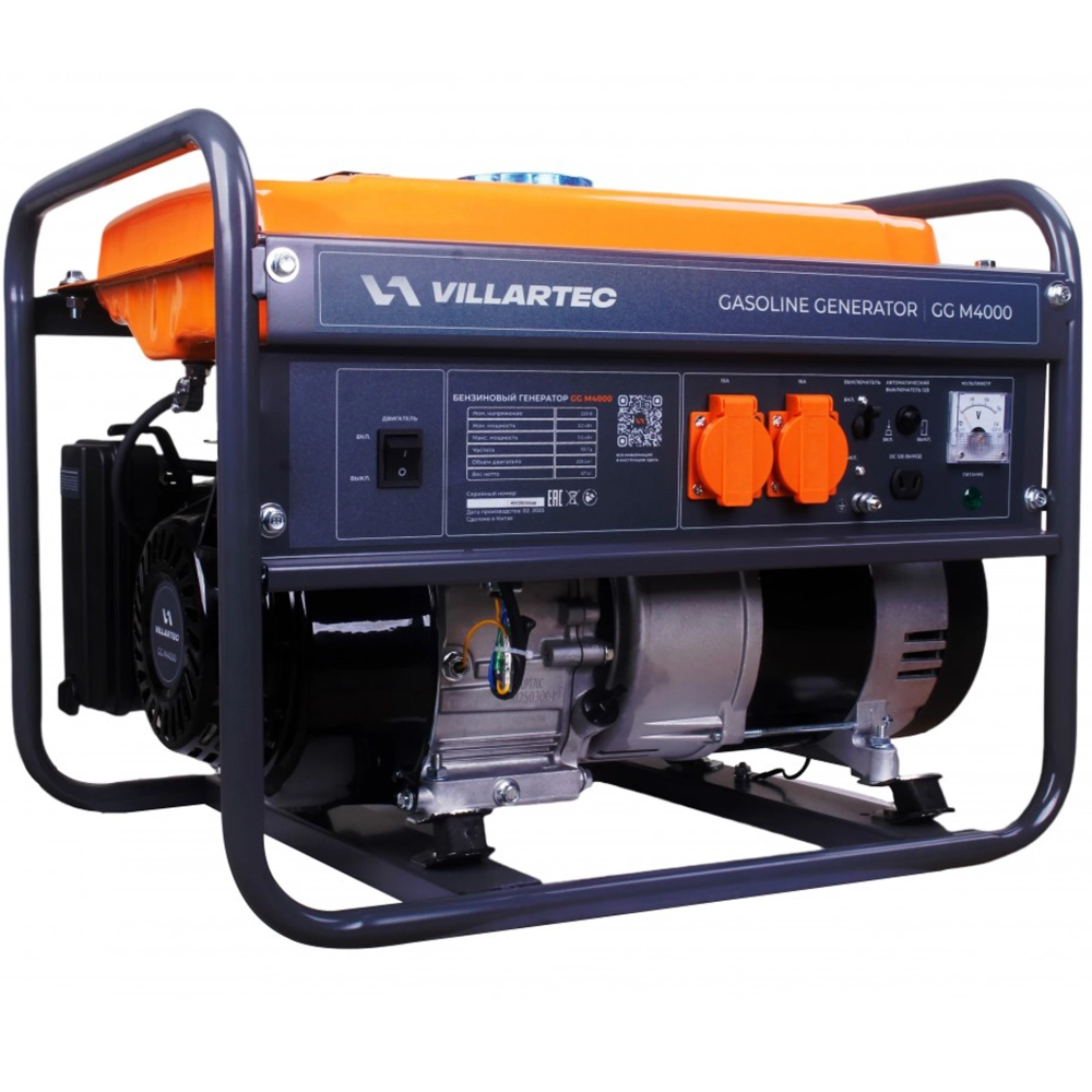 Генератор бензиновый Villartec GGM4000