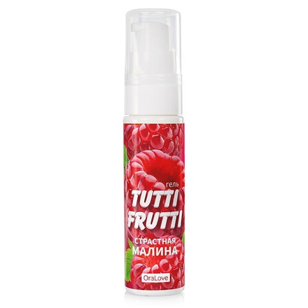 Гель TUTTI-FRUTTI МАЛИНА серии OraLove 30 г