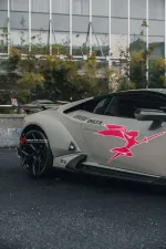 Широкий карбоновый обвес для Lamborghini Huracan LP610 LP580 Evo 2015-2025 Ламборгини Хуракан