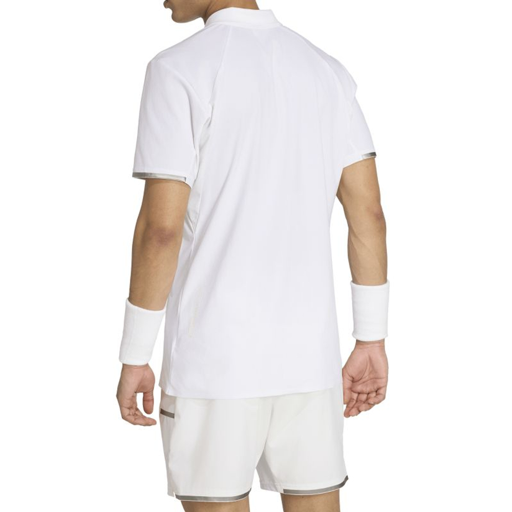 Мужское теннисное поло Adidas FreeLift Pro - white