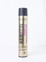 "GLANCE PRO" Лак для волос KERATIN COMPLEX экстра сильная фиксация 24 часа 400мл