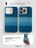 Чехол накладка iPhone 15 Pro Max 6.7" Gurdini Carbon Design (Magsafe &amp; Lense holder) Moon Rising Blue
