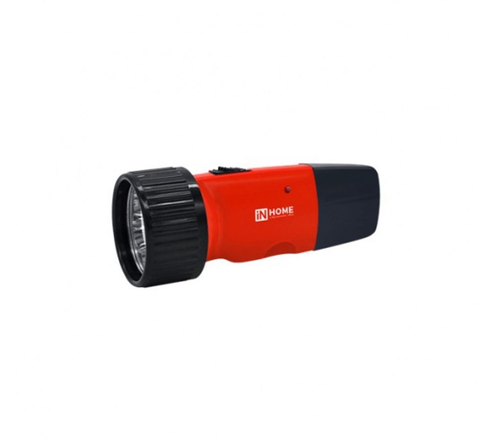Фонарь ручной IN HOME  аккум MLA 01-R красный