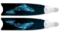 Лопасти Leaderfins Limited Edition Creature Blades (Кит), 20°, длина 80 см.