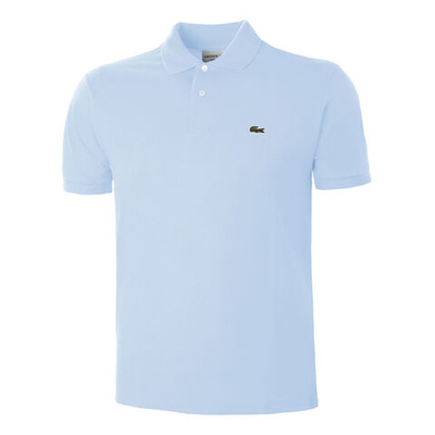 Мужское теннисное поло Lacoste Core Essentials Polo Men - Light Blue