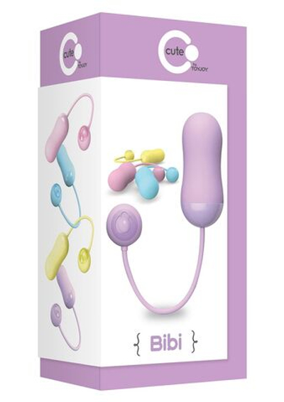 Сиреневое виброяйцо BIBI REMOTE EGG