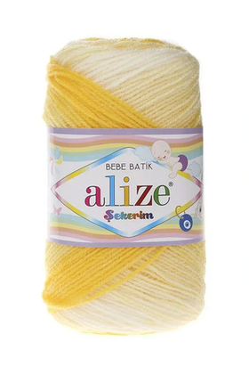 Пряжа Sekerim Bebe Batik 6318 (Маленькая Сахарная Батик)