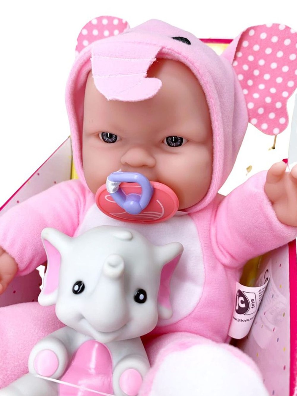 Кукла для девочки мягконабивная в костюме Слоника 30см (35300)