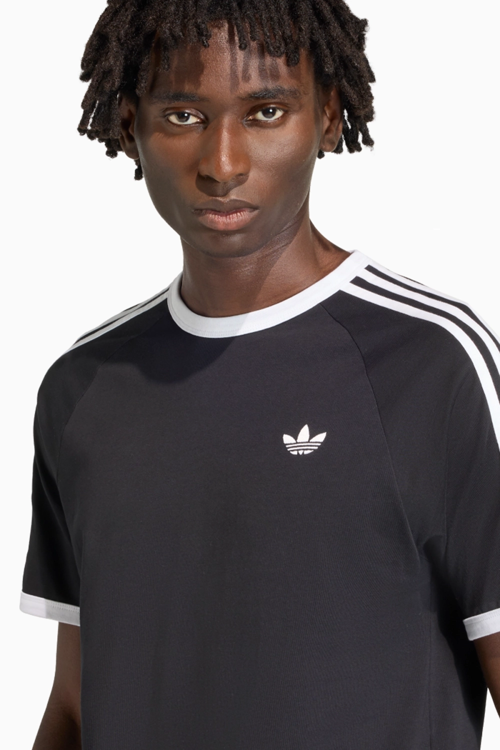Футболка adidas Originals 3-Stripes - черный