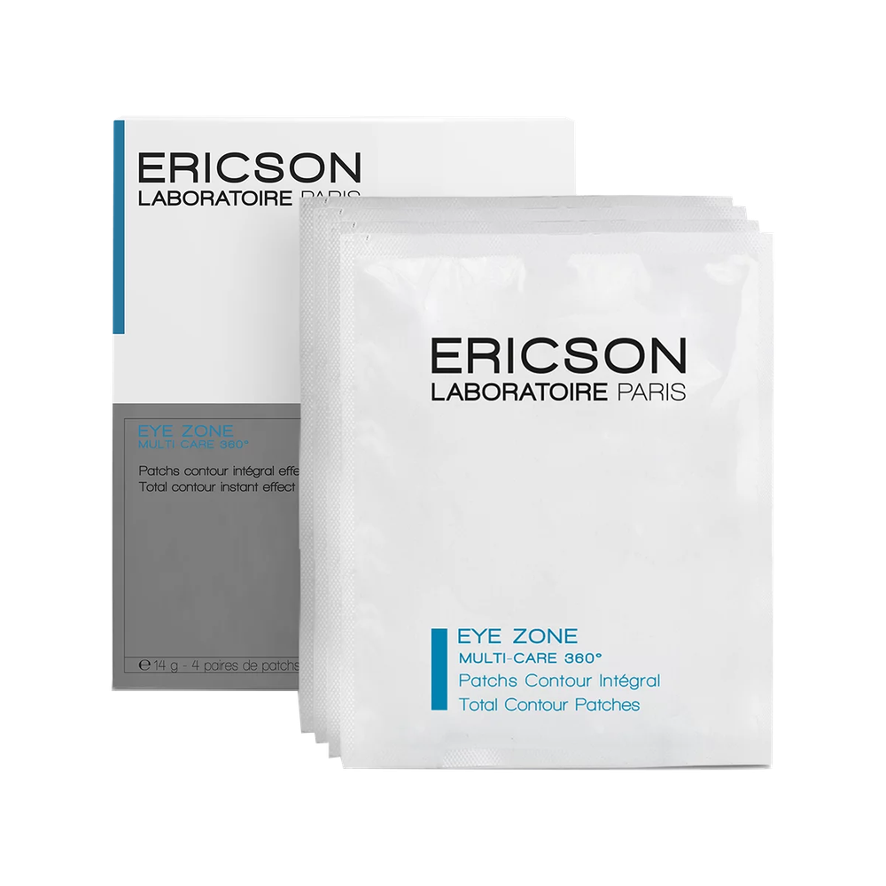 Ericson Laboratoire Патч-маска для век Total Contour Patches (4 пакетика-саше с 2-мя патч-масками)