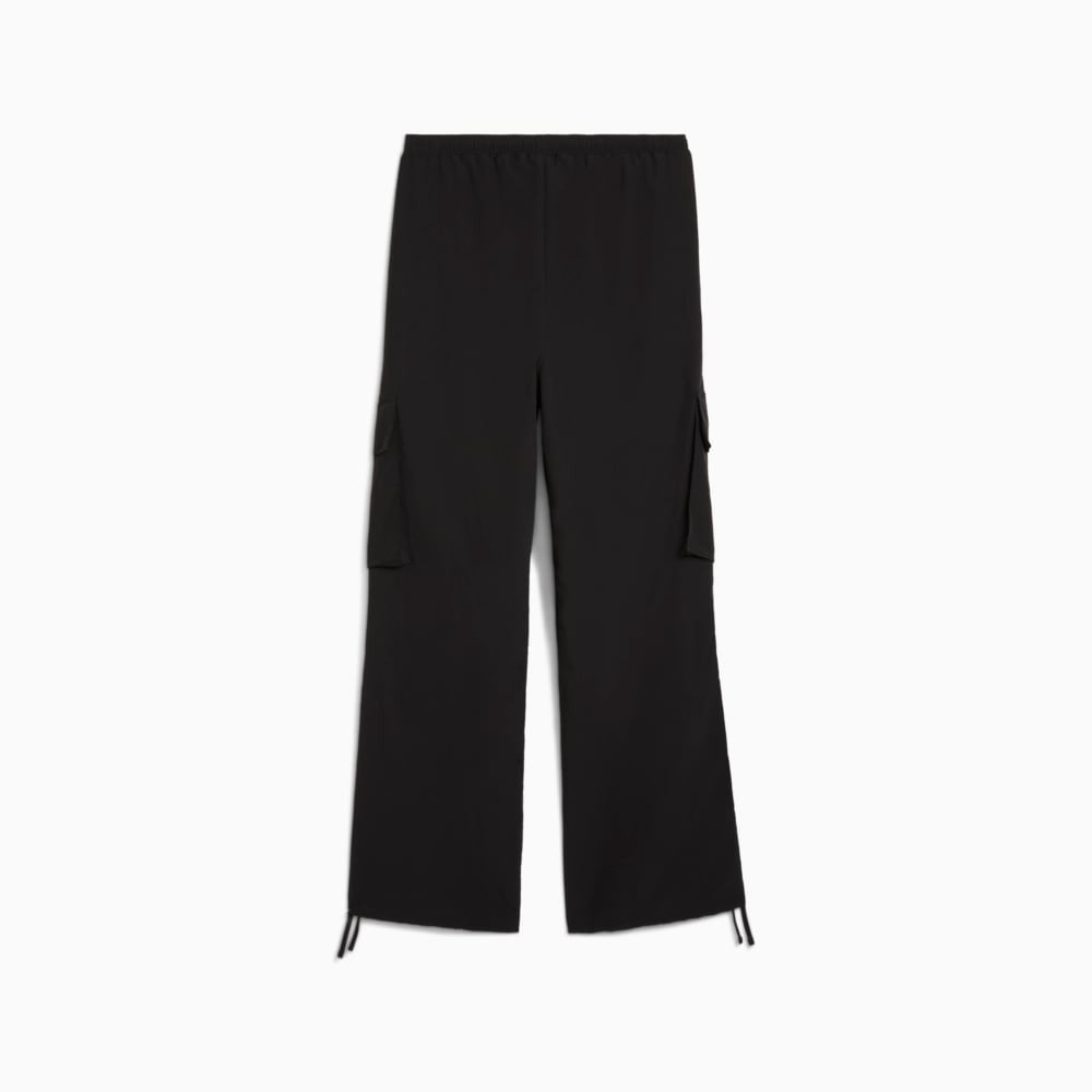Брюки спортивные женские PUMA WARDROBE ESS Relaxed Woven Cargo Pants op