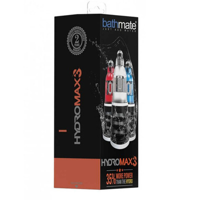 Гидропомпа HYDROMAX3 , красная (Цвет: красная колба, черный уплотнитель)