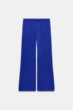 БРЮКИ FLARED ИЗ ИНТЕРЛОКА — ZARA
