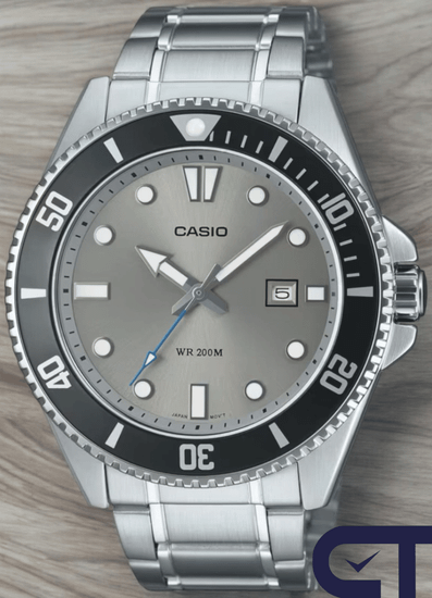 Casio MDV-107D-8A — мужские дайверские часы