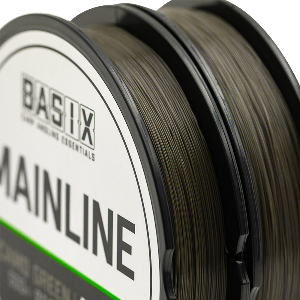 KORDA Леска Basix Main Line 0.35мм 500м 12lb Camo green