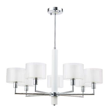 Люстра Е14 Maestro SP-PL7 Chrome хром Crystal Lux