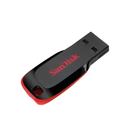 Флеш-накопитель SanDisk Cruzer Blade 64GB, USB 2.0, R 150 МБ/с