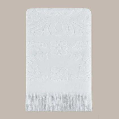 Полотенце 50х90 Arya home Isabel Soft белое