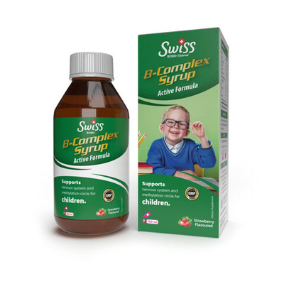 Swiss Bork, B-Complex syrup 150 ml | B-Complex siropi, 150 ml