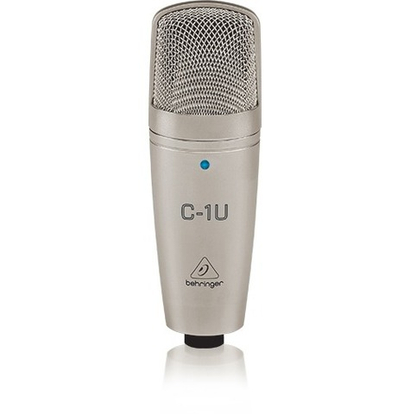 BEHRINGER C-1U - конденсаторный микрофон со встроенным USB аудиоинтерфейсом