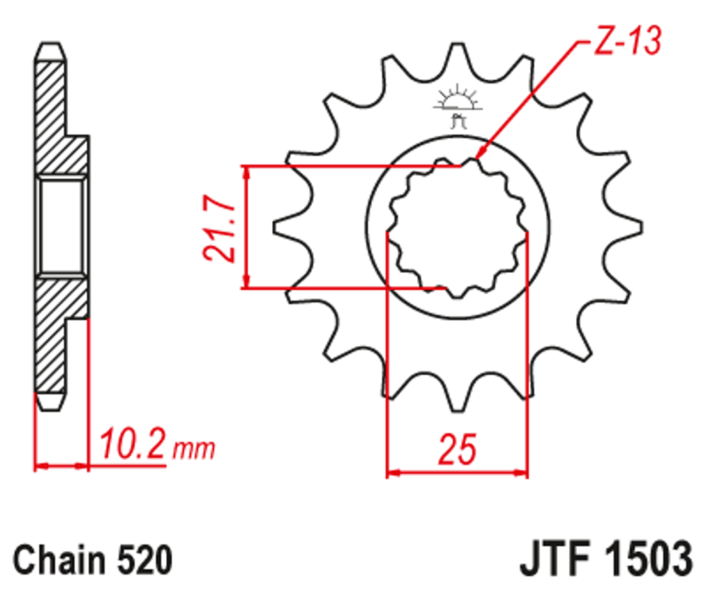 Звезда JTF1503.13