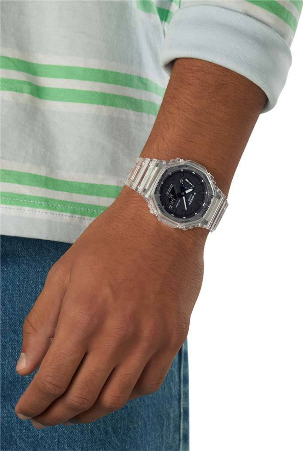 Японские наручные часы Casio G-SHOCK GA-2100SKE-7AER