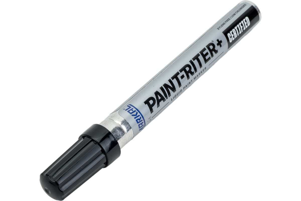 Маркер для нержавеющей стали Markal Valve Action Paint Marker Certified чёрный