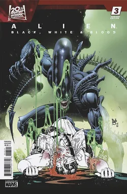 Alien Black White & Blood #3 (Cover B)