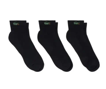 Теннисные носки Lacoste Low 3P - black