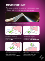 Порошок профилактический для профессиональной гигиены PT-S1 Персик на основе бикарбоната натрия, 65 мк
