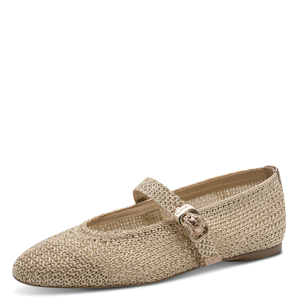 Балетки Tamaris gold