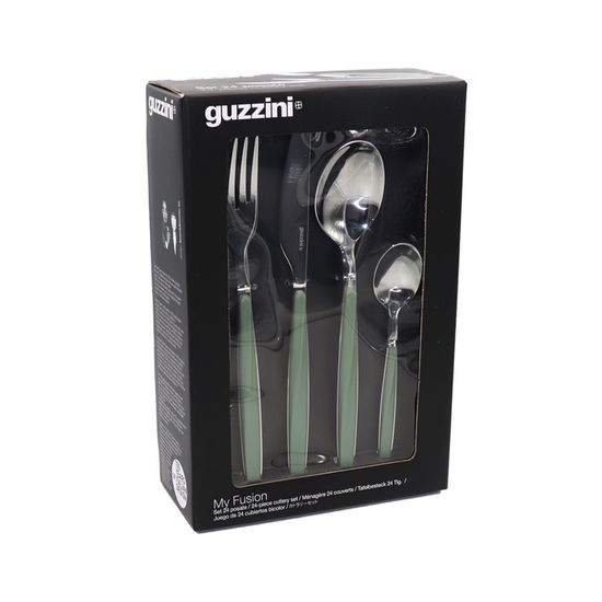 Набор из 24 столовых приборов cutlery my fusion, оливковый