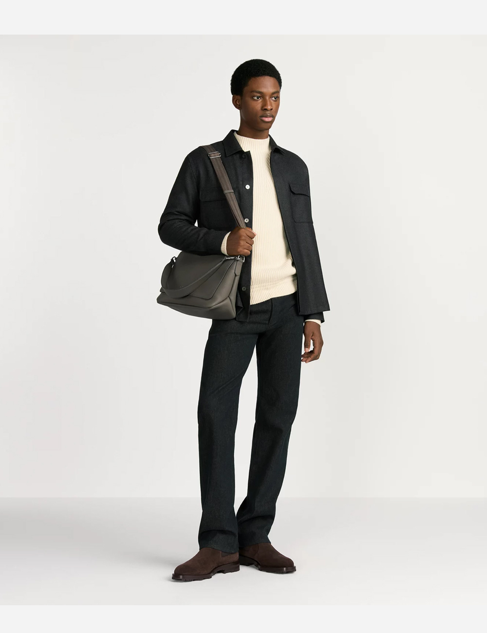 Сумка Dior Privé Messenger Bag with Flap "Grey Dior"