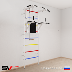 Шведская стенка Sv Sport 573 (Турник стандарт/Брусья/Трапеция)