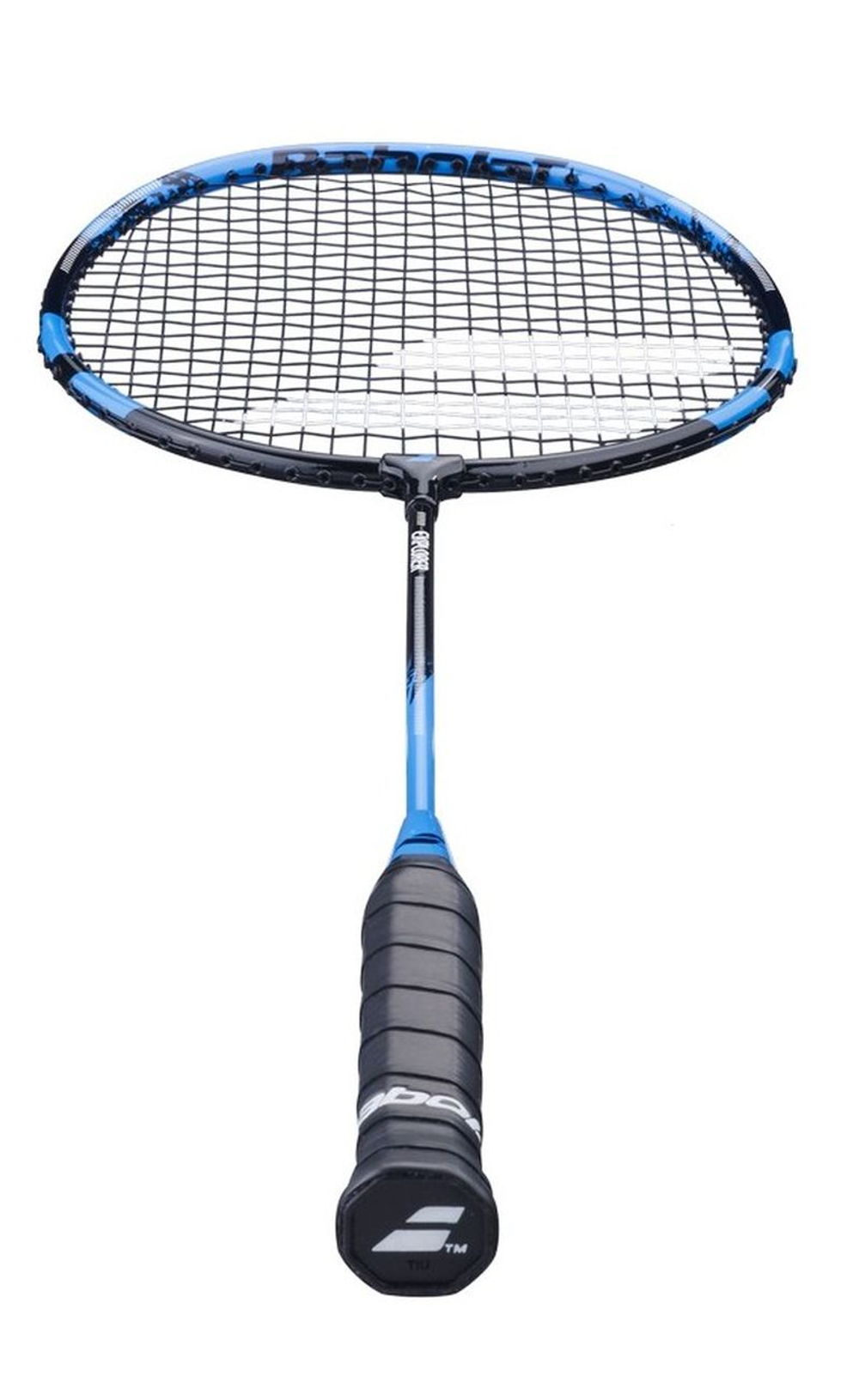 Rakieta do badmintona Babolat Explorer 2026 Strung - blue/black