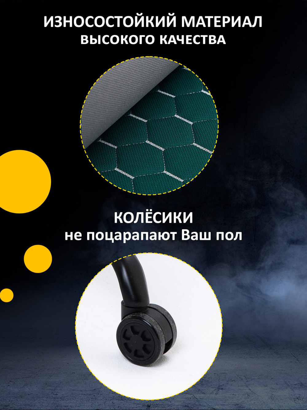 Кресло игровое компьютерное KRESLO COMFORT G-Tracer, с подсветкой, ткань, цвет: серо-зеленый