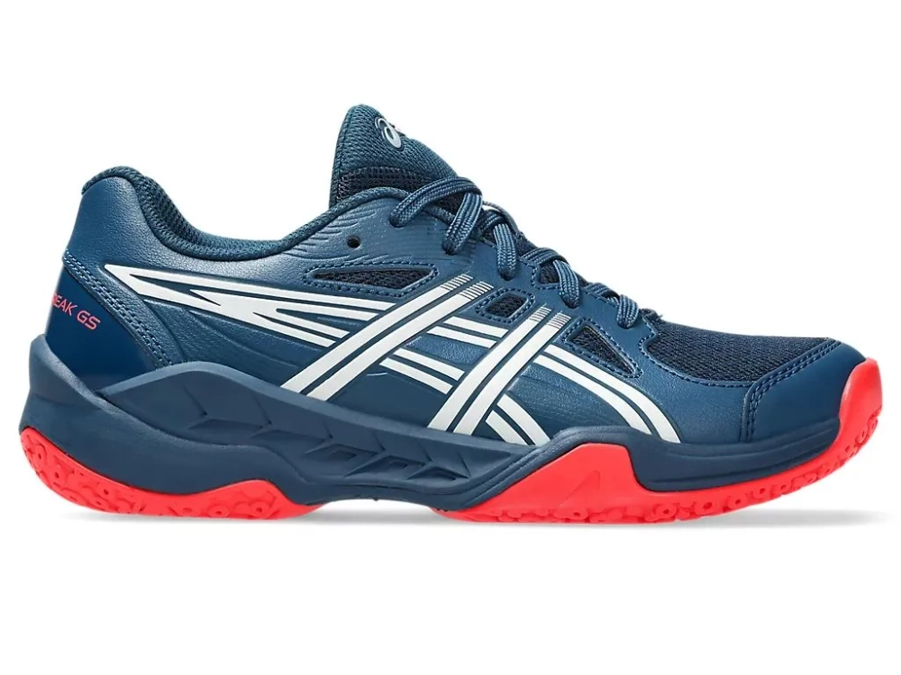Детские кроссовки для тенниса Asics Gel-Powerbreak GS - mako blue/white
