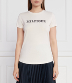 Футболка MONOTYPE PRINT C-NK SS Tommy Hilfiger - экрю(WW0WW38872)
